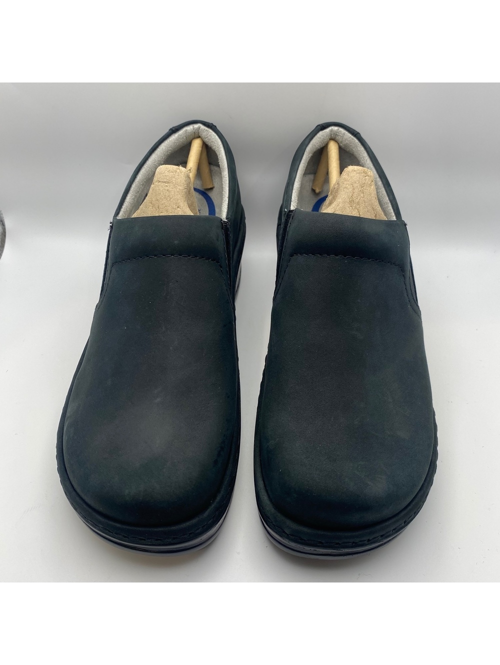 Klogs Footwear Naples Black Oiled Leather Slip-On Shoes Size 6 Medium